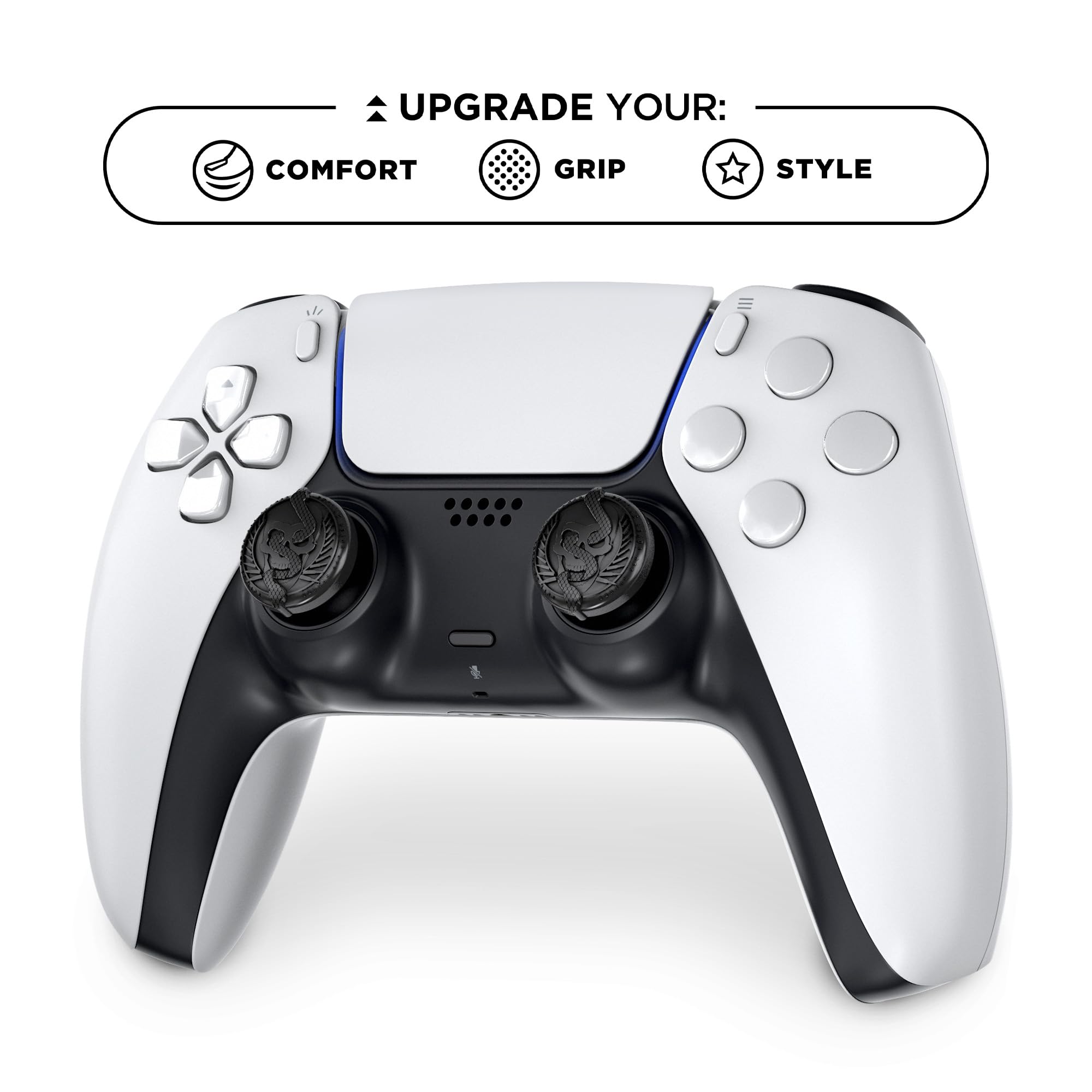 KontrolFreek Call of Duty: Modern Warfare III No-Slip Thumb Grips | Universal Edition for PlayStation 4 (PS4), PlayStation 5 (PS5), Xbox One & Xbox Series X, Nintendo Switch Pro Controller | 2-Pack | - Image 4