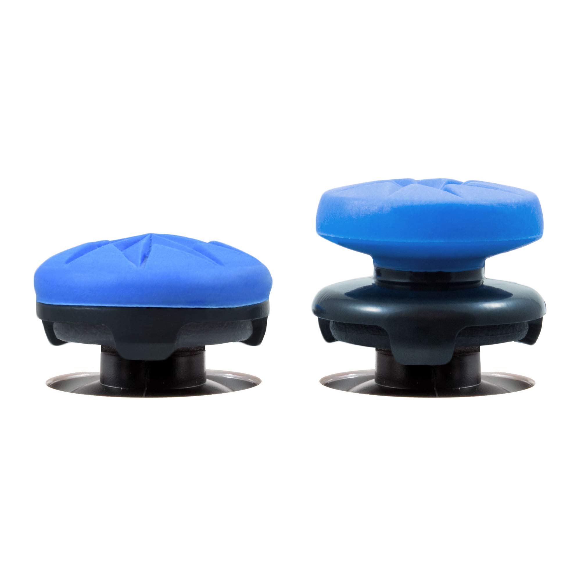 KontrolFreek FPS Freek Edge for Nintendo Switch Pro Controller | Performance Thumbsticks | 1 High-Rise Convex, 1 Low-Rise Convex | Blue - Image 4